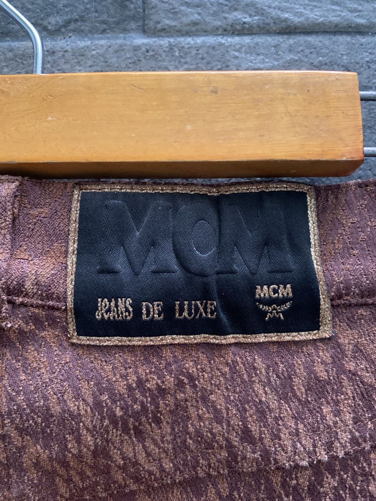 MCM Vintage MCM Jeans De Luxe Snakeskin Pants Size 30" / US 8 / IT 44 - 5 Thumbnail