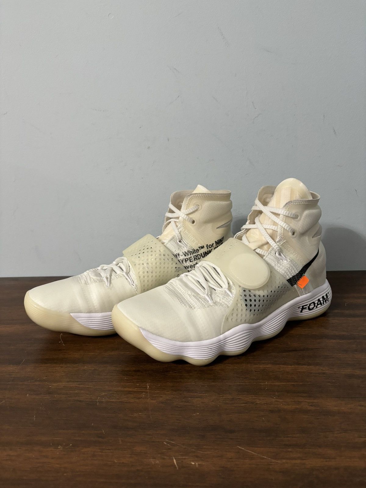 Nike Hyperdunk Hyperdunk Flyknit 2017 Off White Nike Hyperdunk Flyknit 2017  Off White Clearance