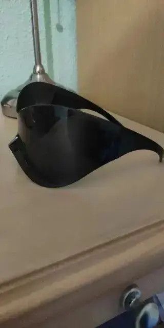 Other Black Color Oversized Punk Y2K Sunglasses Size ONE SIZE - 1 Thumbnail