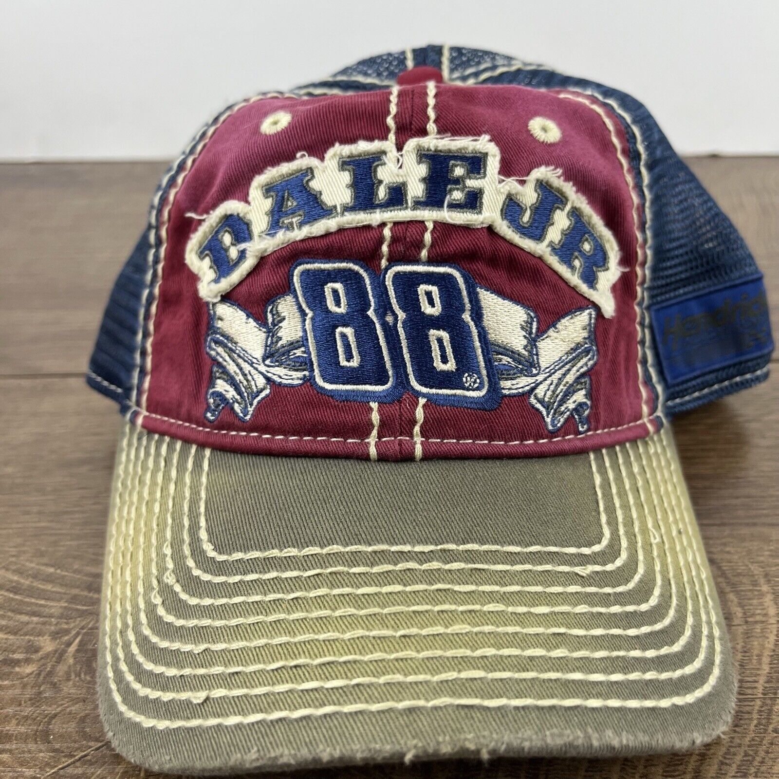 Other Dale Jr 88 Hat Red Cap Dale Earnhardt JR Adjustable Hat Red Size ONE SIZE - 5 Thumbnail