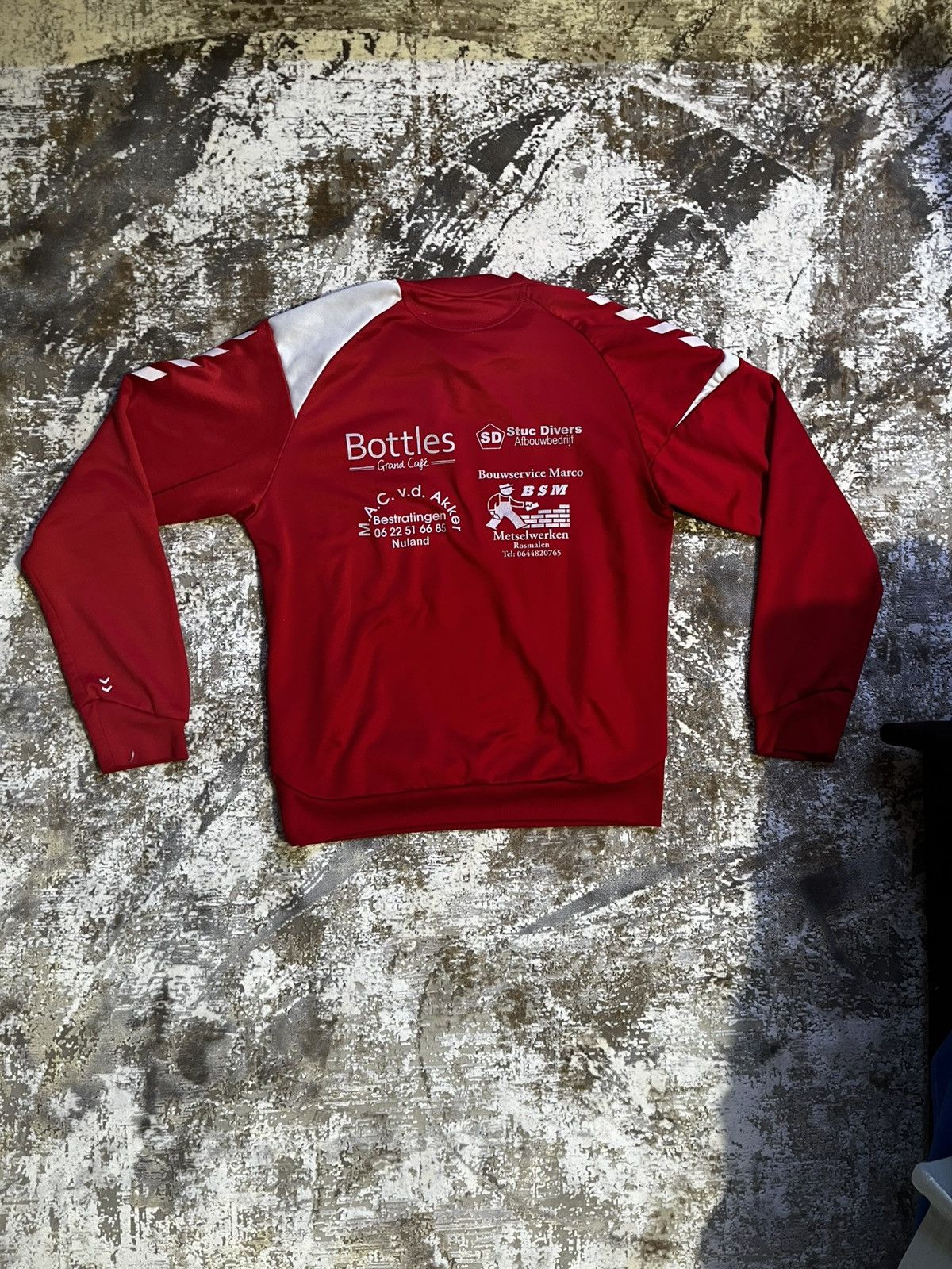 Hummel Hummel Red Racing Shirt Size US M / EU 48-50 / 2 - 2 Thumbnail