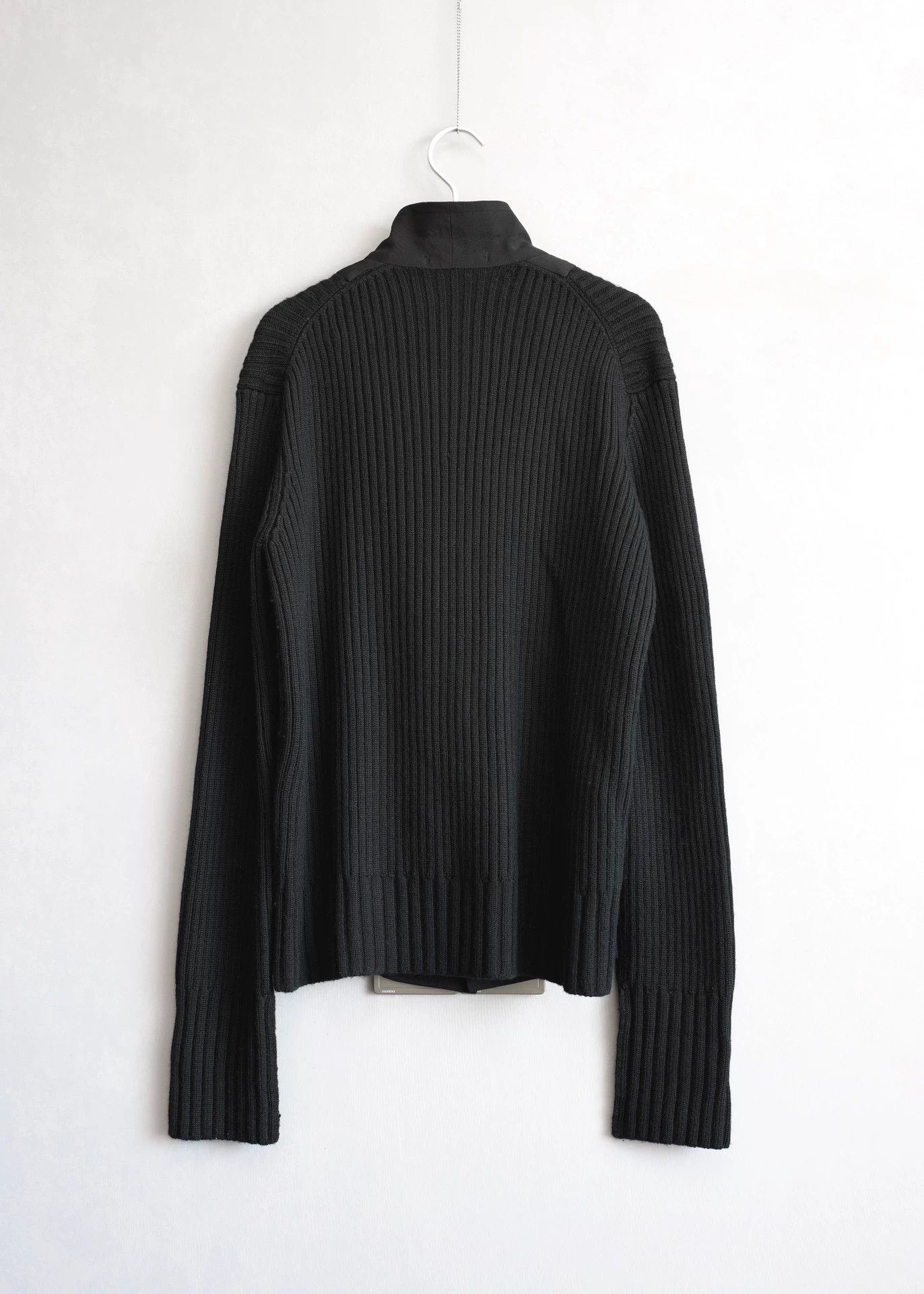 Yohji Yamamoto Yohji Yamamoto 02AW Runway Knit Jacket Size 3 Size US L / EU 52-54 / 3 - 6 Thumbnail