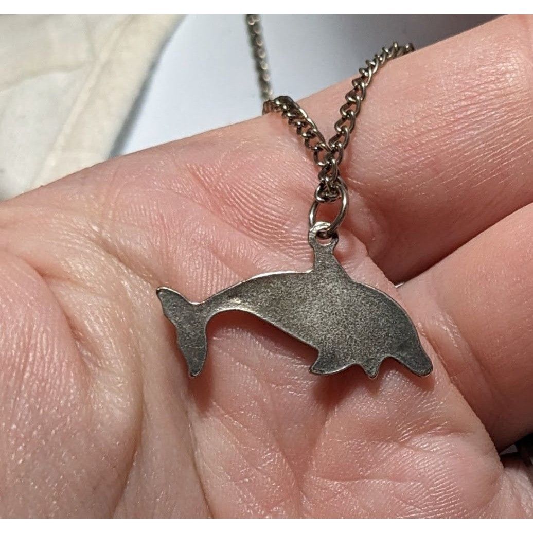 Other Pink Shell Dolphin Necklace Size ONE SIZE - 11 Thumbnail
