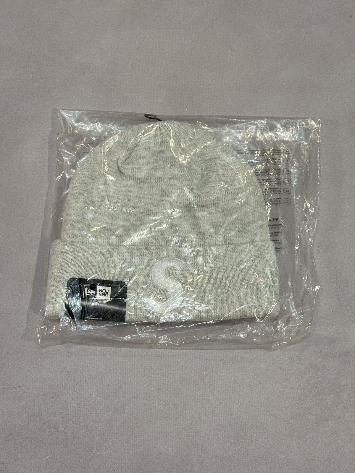 Supreme Fw24 Supreme S Logo Beanie(Grey/OS) Size ONE SIZE - 4 Thumbnail