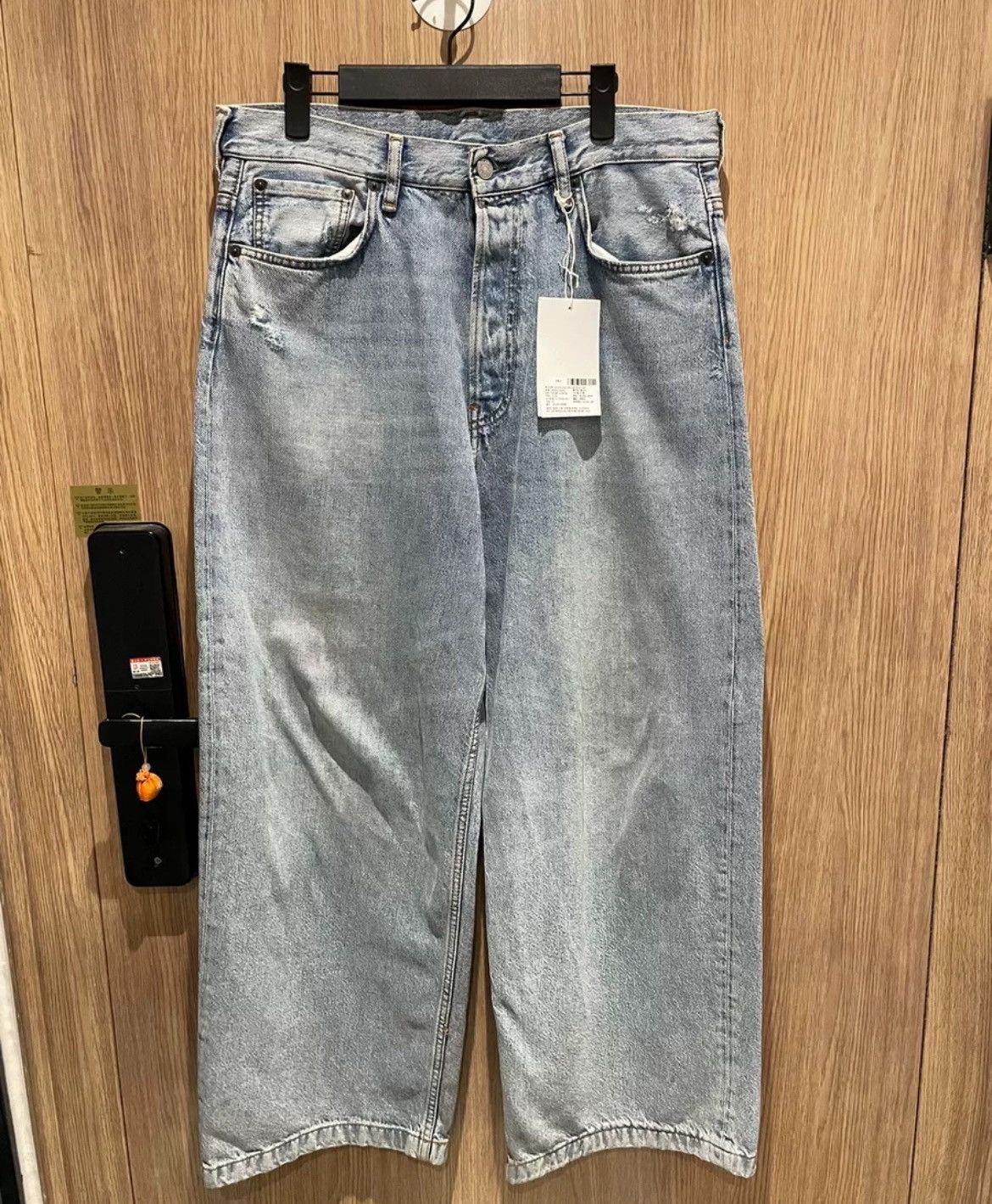 Acne Studios Acne studios1989 blue washed baggy jeans | Grailed