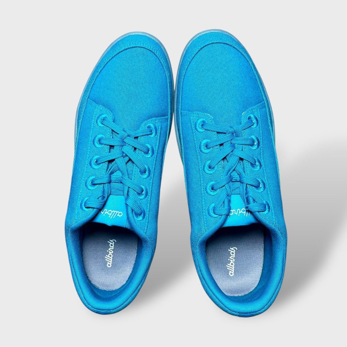 Allbirds Allbirds Men’s Canvas Pacer Teal Blue Grey Sneakers Sz 10 Size US 10 / EU 43 - 8 Thumbnail