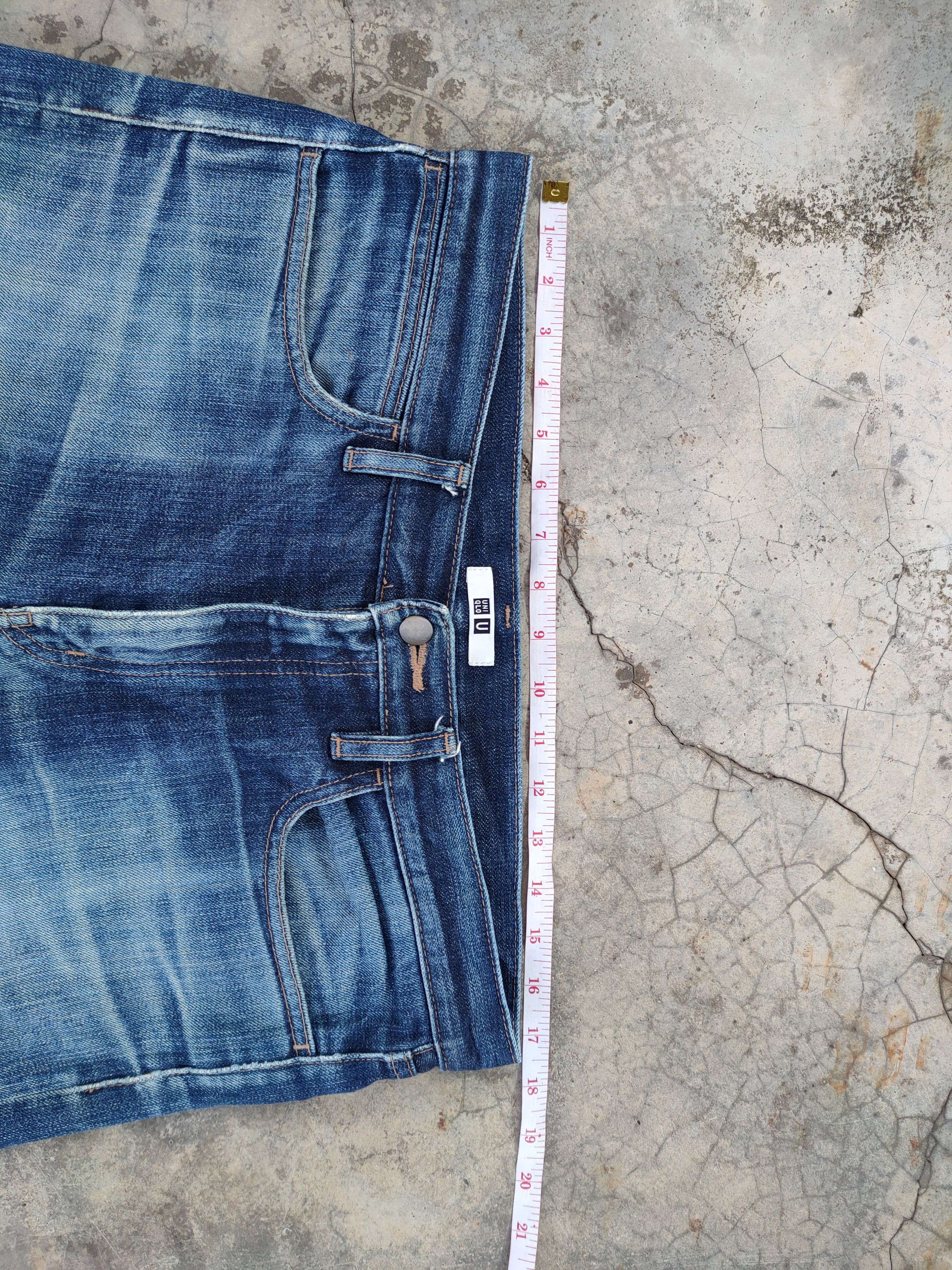 Japanese Brand W34 UNIQLO U FADED DISTRESSED JEANS PANTS Size US 34 / EU 50 - 6 Thumbnail