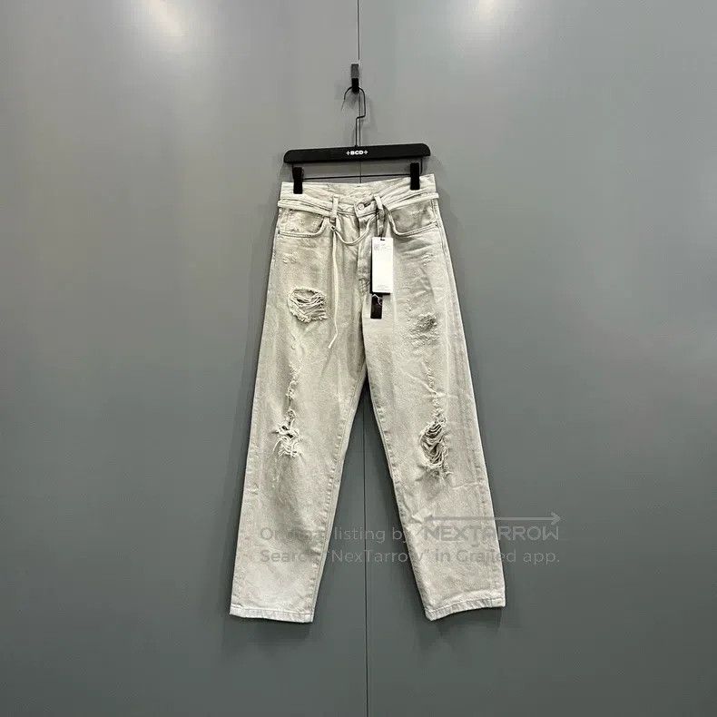 Acne Studios Acne Studios Denim Series Destroyed Washed Denim Pants Size US 32 / EU 48 - 1 Thumbnail