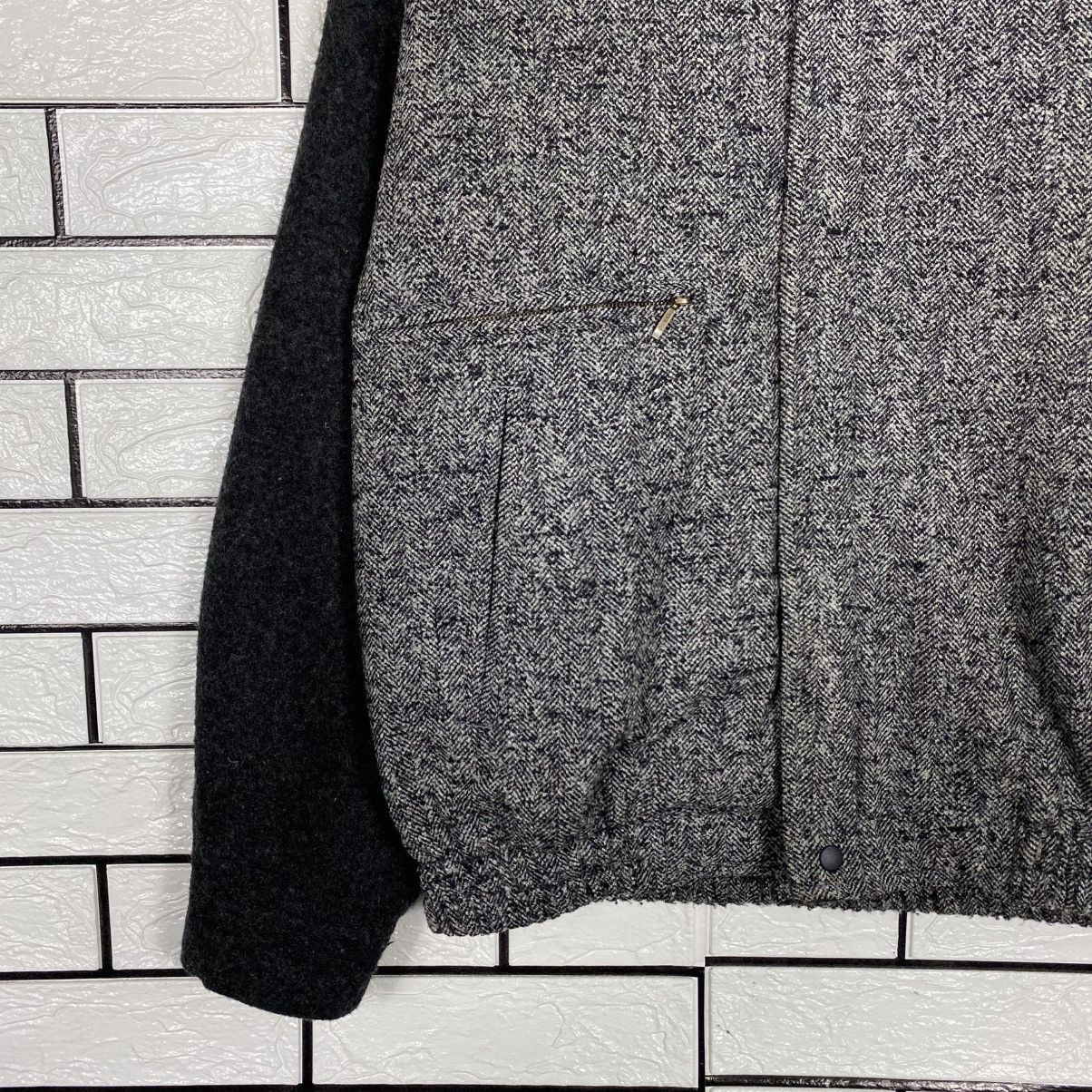 Issey Miyake 📌Vintage Wool Bomber Jacket Ginrei Rare Design Size US L / EU 52-54 / 3 - 5 Thumbnail