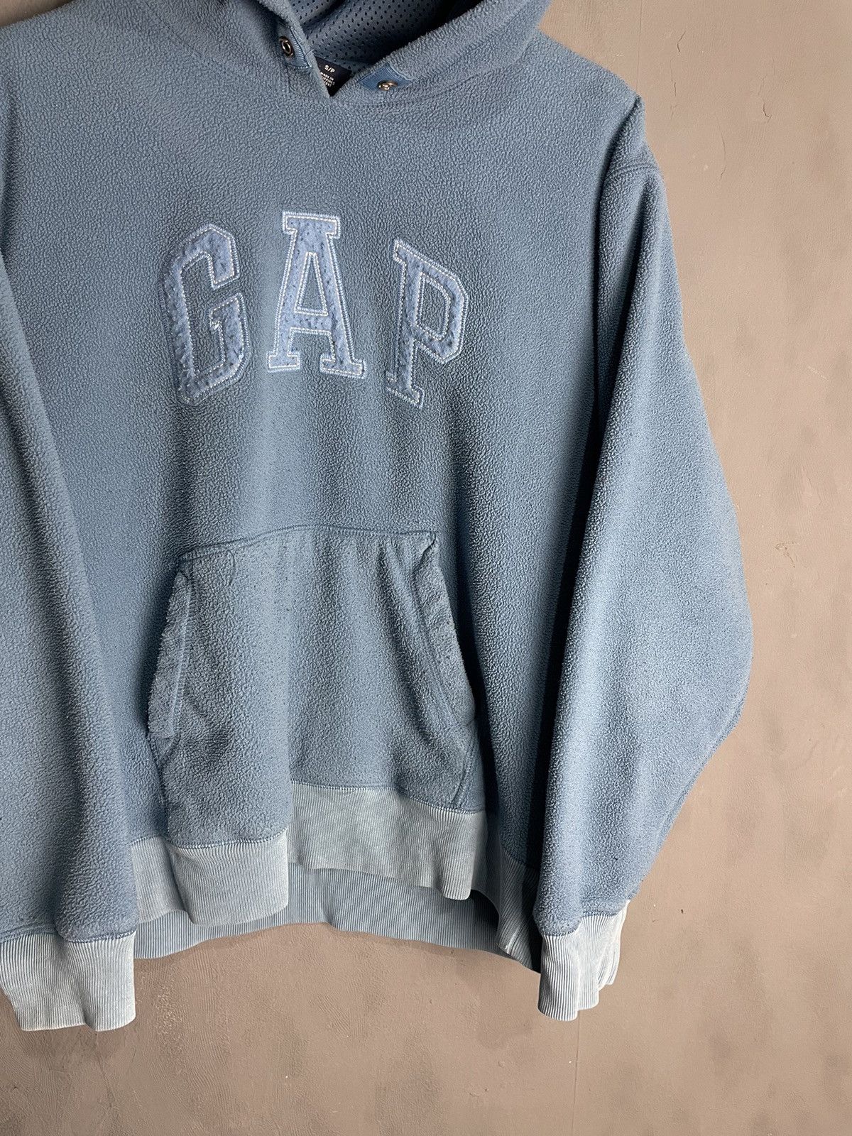 Gap Vintage 90s Gap fleece hoodie Center logo Gorpcore Y2K Size US S / EU 44-46 / 1 - 4 Thumbnail
