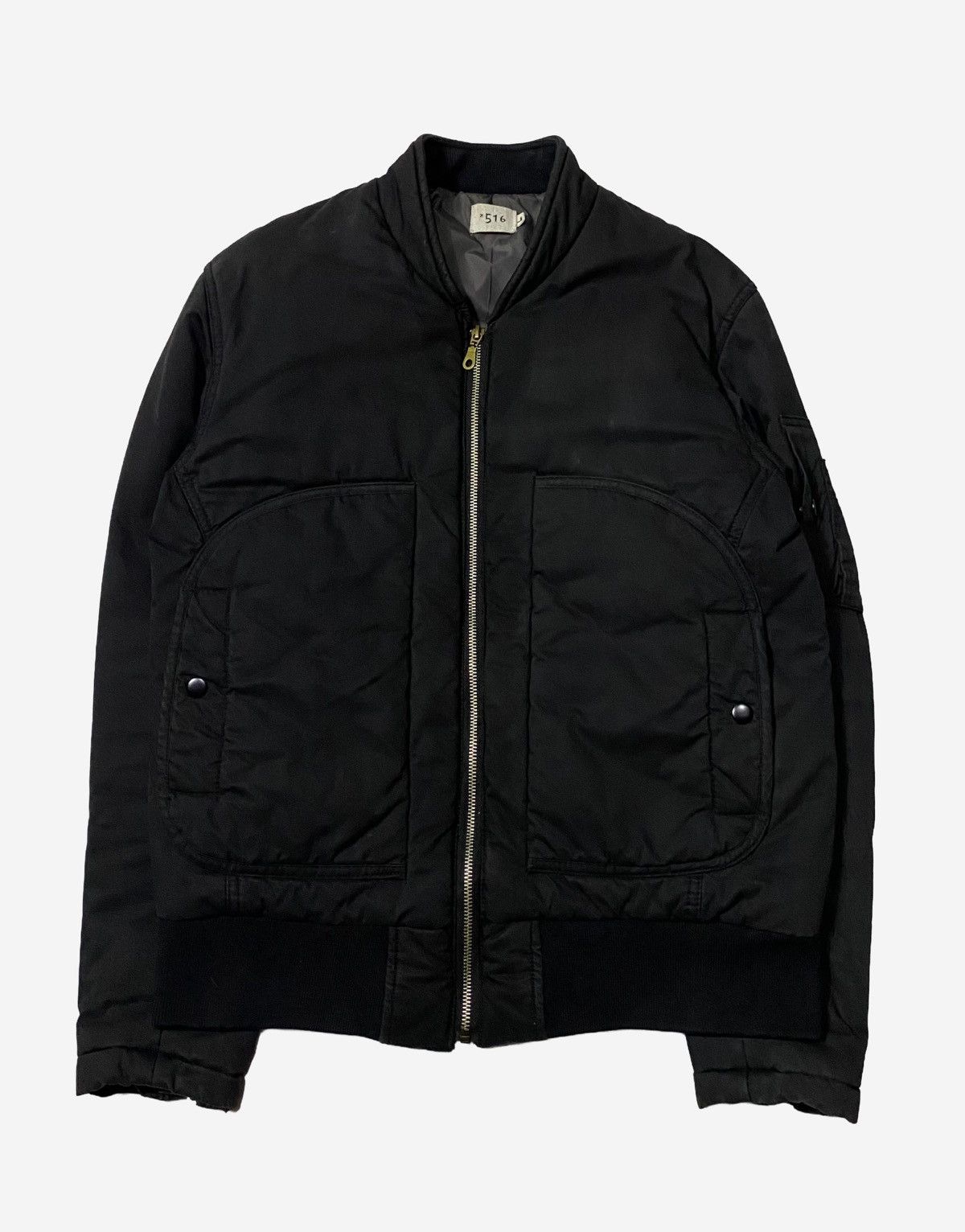 Japanese Brand 516 BOMBER DOWN NYLON JACKET Size US M / EU 48-50 / 2 - 5 Thumbnail