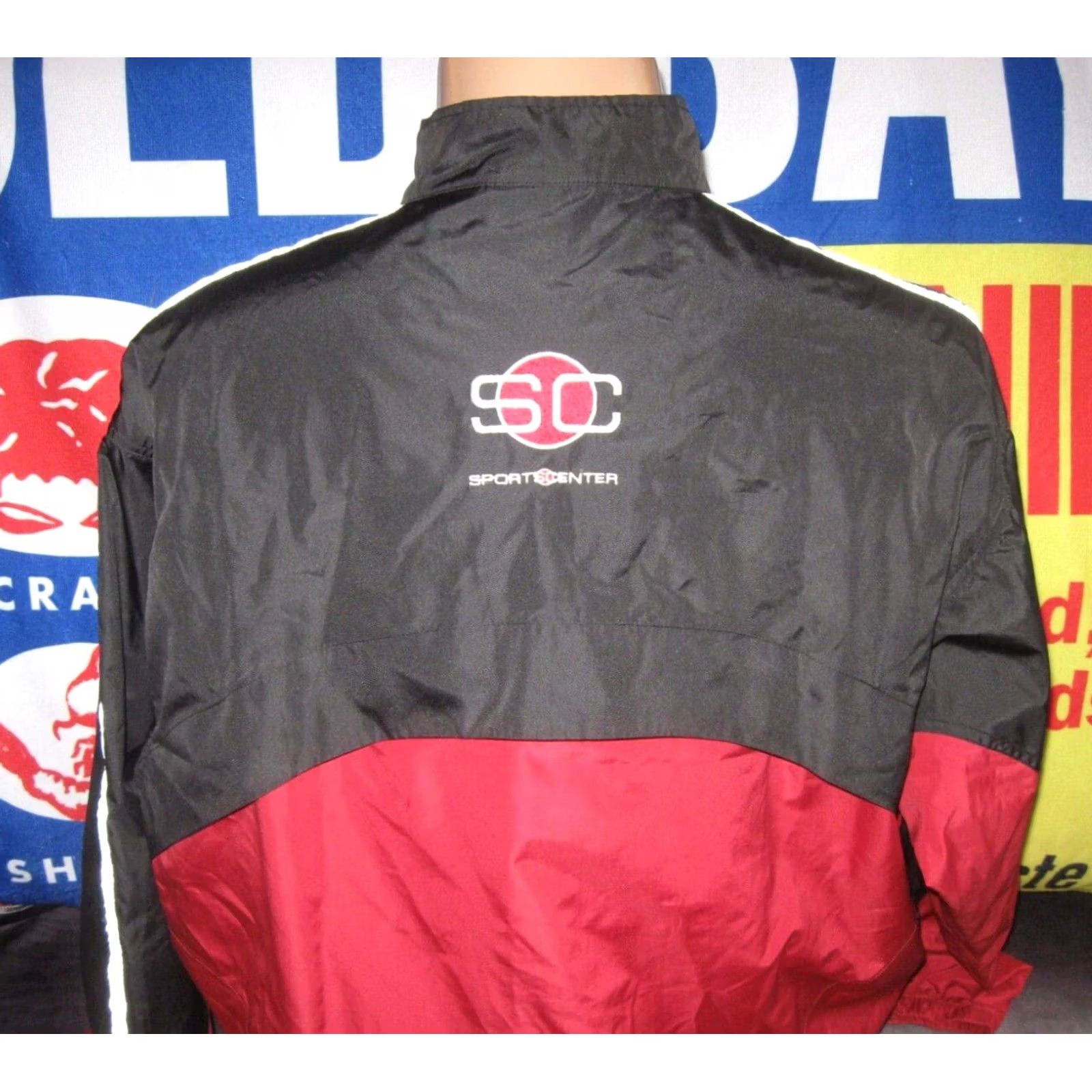 Vintage ESPN SPORTS CENTER 1/4 ZIP PULOVER TRACK JACKET WINDbreaker MEN'S 2XL VTG Size US XXL / EU 58 / 5 - 3 Thumbnail