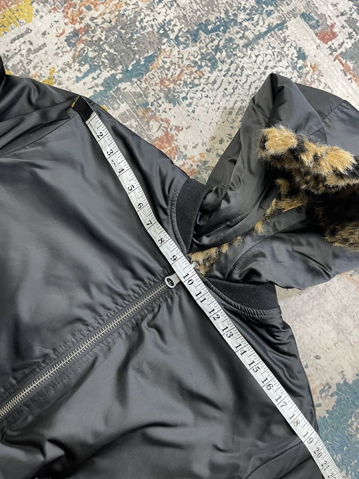 American Eagle Outfitters American Eagle Outfitters Leopard Fur Reversible Bombers Size US S / EU 44-46 / 1 - 16 Thumbnail