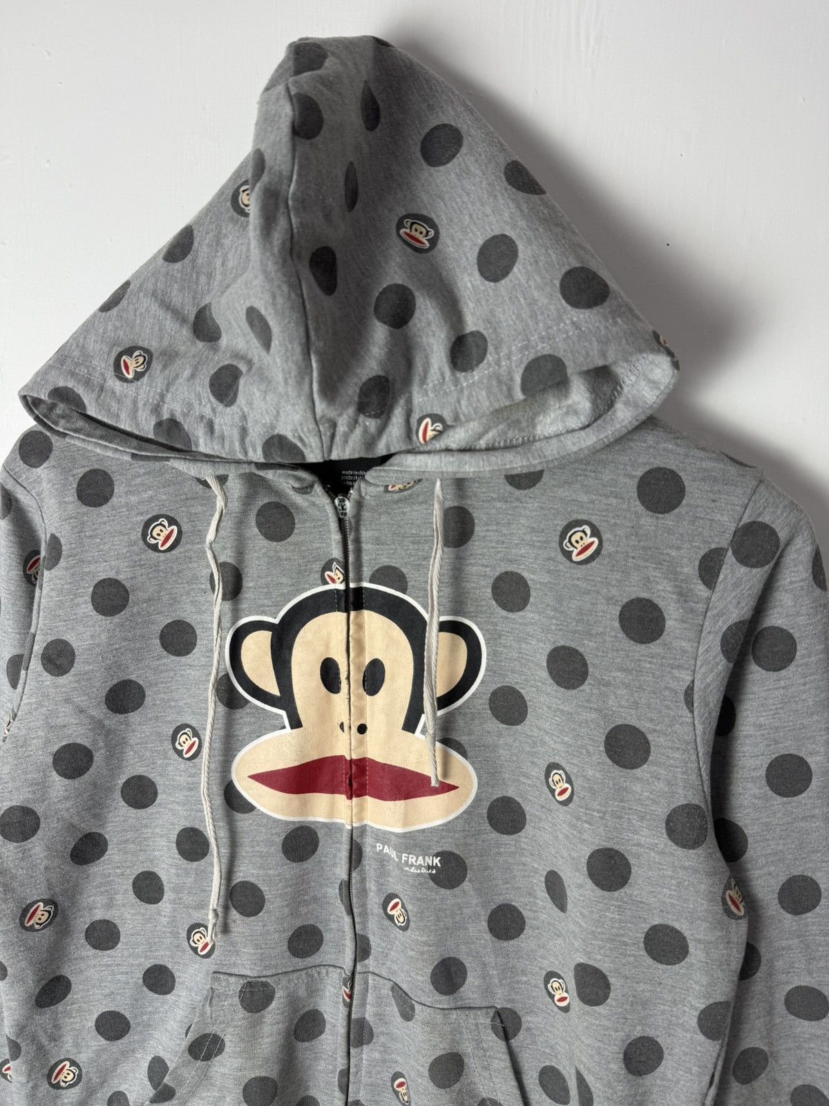 20471120 Paul frank monkey polkadot zip hoodie Size US M / EU 48-50 / 2 - 3 Thumbnail