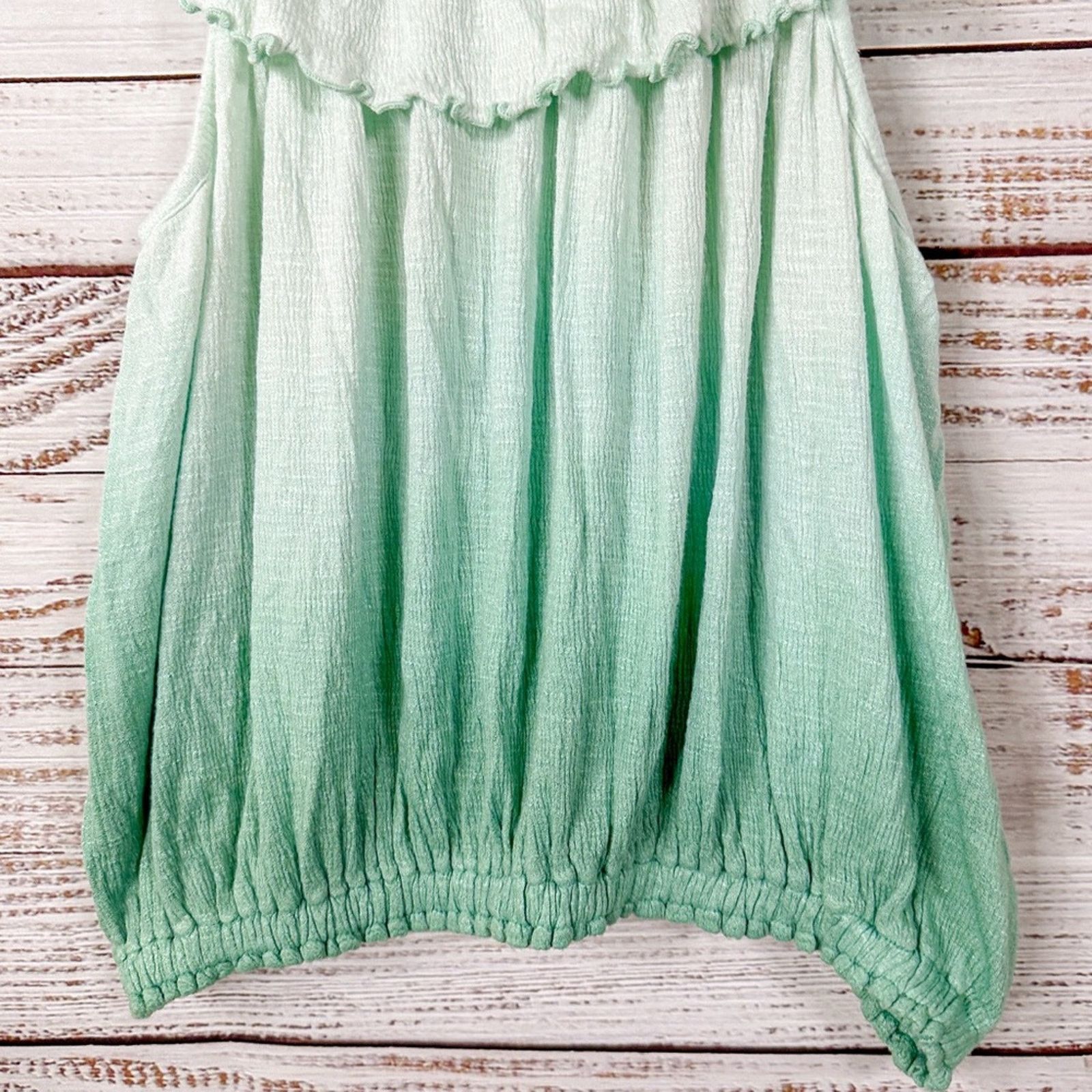 Free People Free People Cora Lee Off the Shoulder Ombré Top, EUC, Medium Size M / US 6-8 / IT 42-44 - 5 Thumbnail