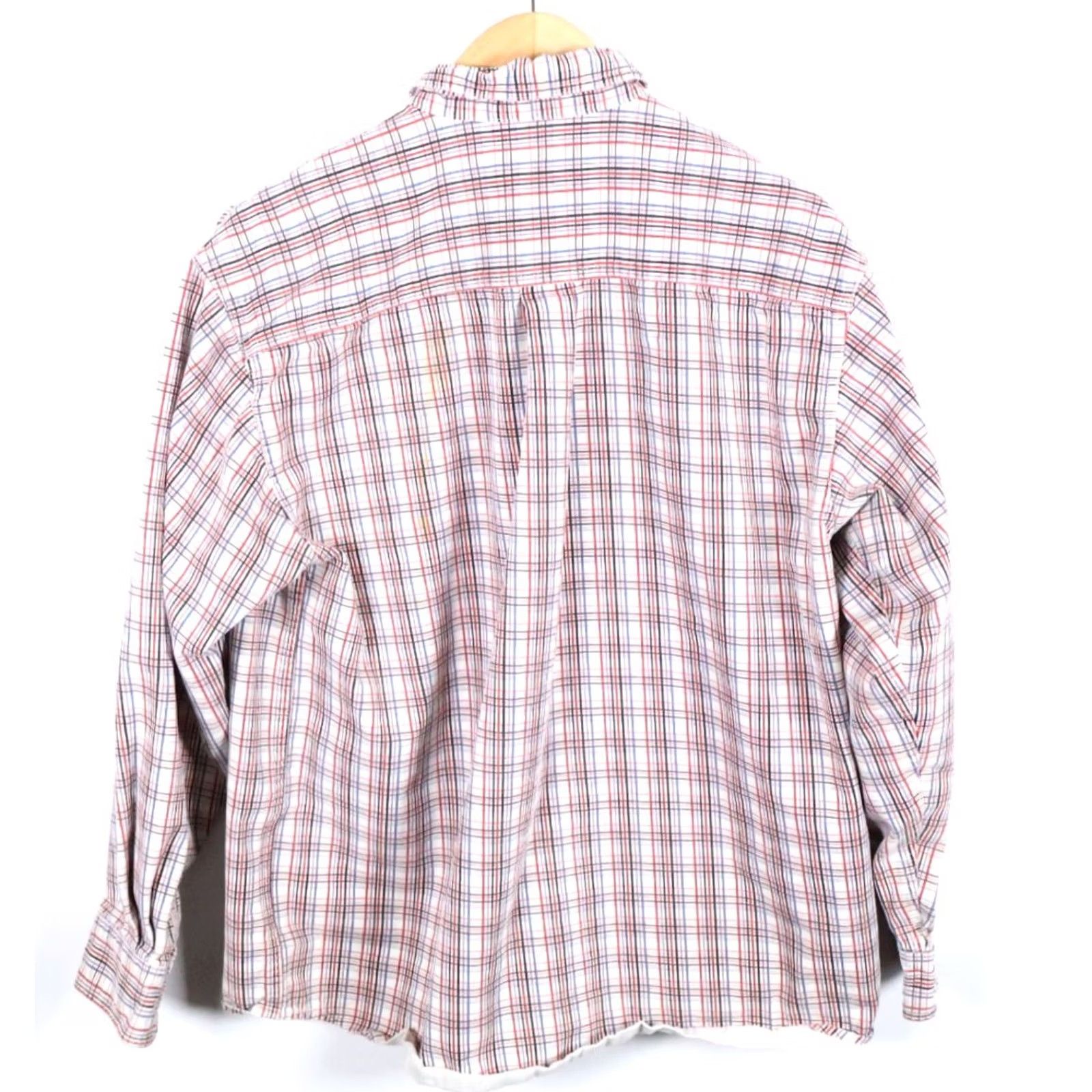 Vintage VINTAGE Forge FR Shirt Men's XL Red White Check Long Sleeve NFPA 2112 CAT 2 Workwear Size US XL / EU 56 / 4 - 2 Thumbnail