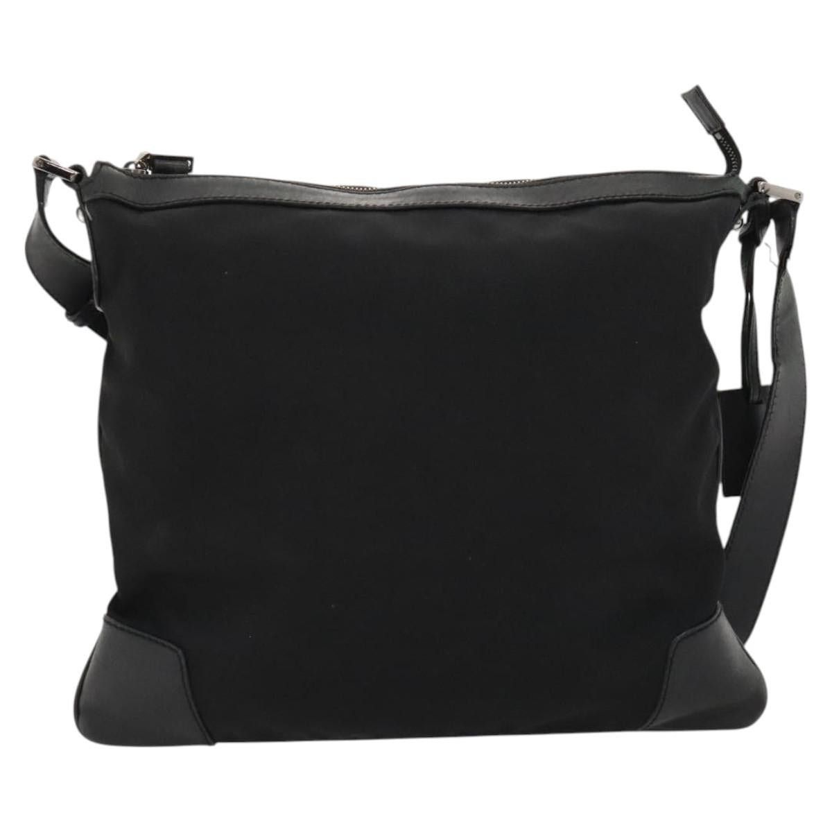Gucci GUCCI Shoulder Bag Nylon Black Silver Size ONE SIZE - 3 Thumbnail