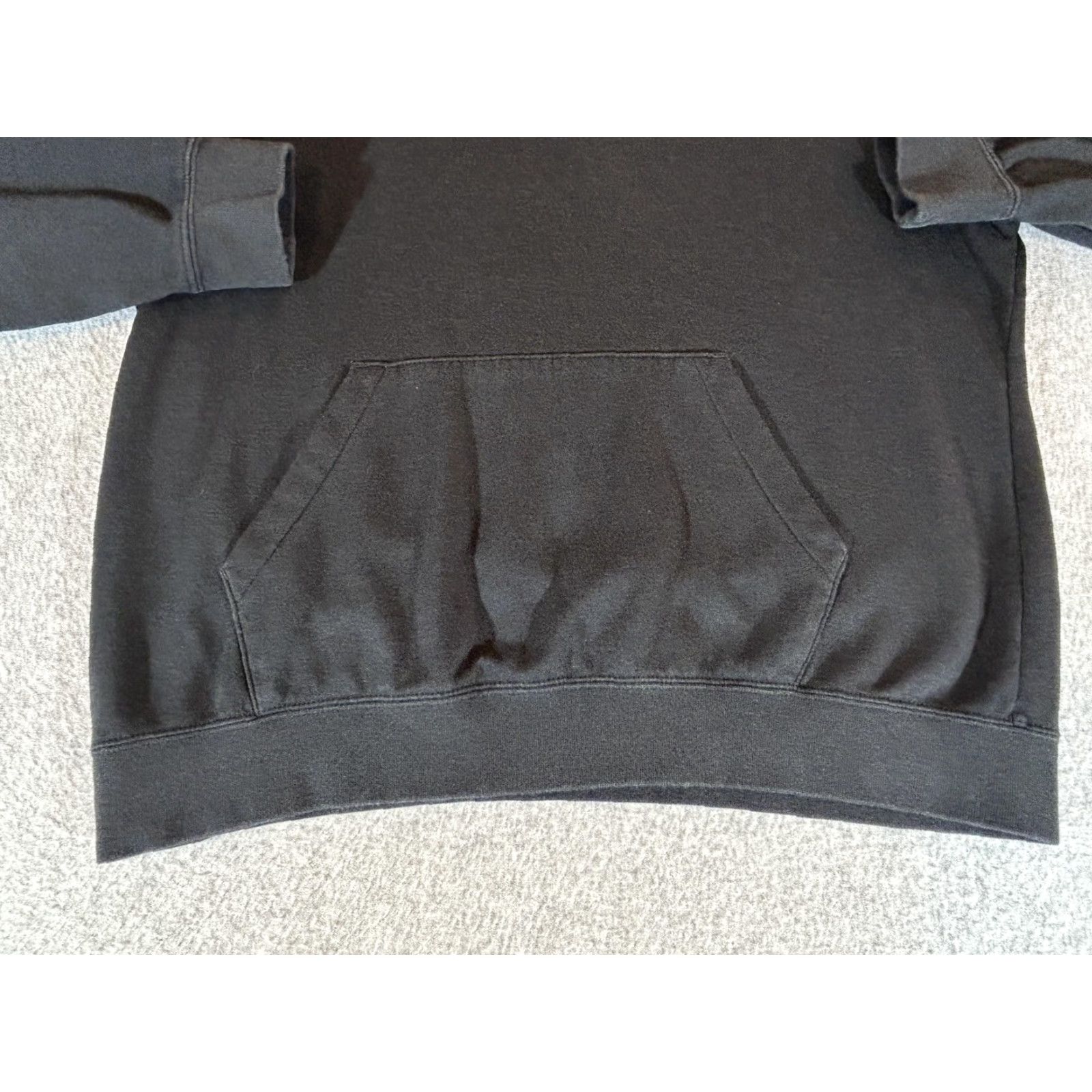 Nike Nike Hoodie Womens M Black Gold Script Logo Pullover Fleece Sweatshirt Size M / US 6-8 / IT 42-44 - 2 Thumbnail