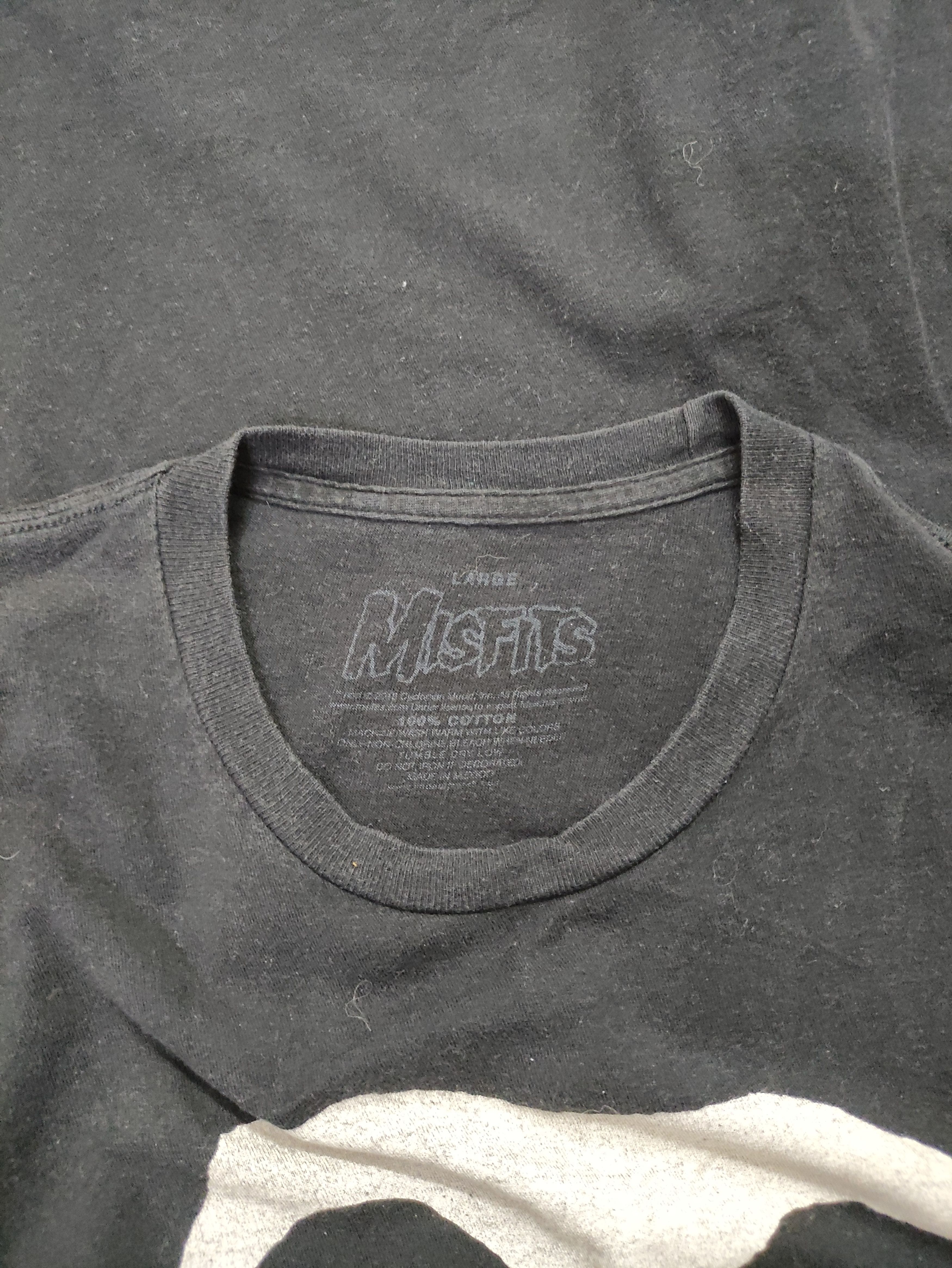 Band Tees VINTAGE MISFITS CRIMSON GHOST ICONIC SKULL BIG LOGO TEE Size US L / EU 52-54 / 3 - 3 Thumbnail