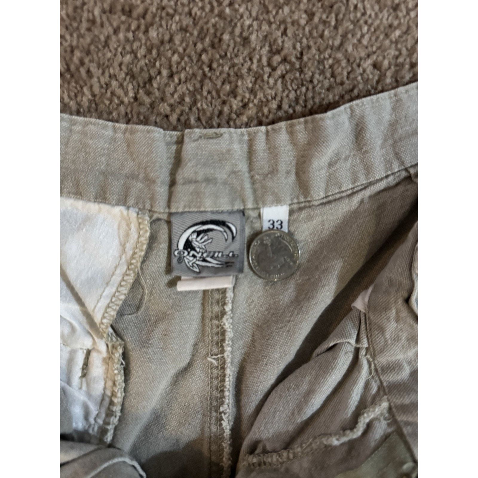 O'Neill Vintage 1990s 90s O’Neill Surfer Beach Shorts Men’s Size 33 Size US 33 - 3 Thumbnail