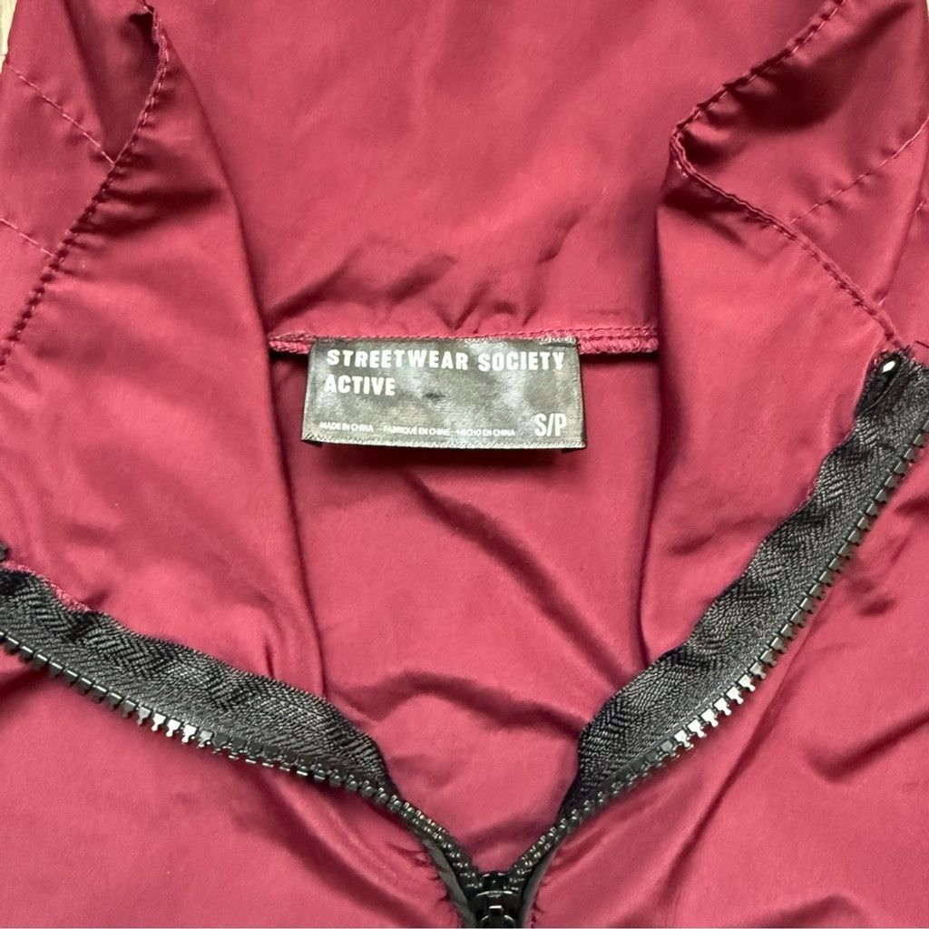 Other Streetwear Society Red and Black Utility Jacket Size S / US 4 / IT 40 - 3 Thumbnail