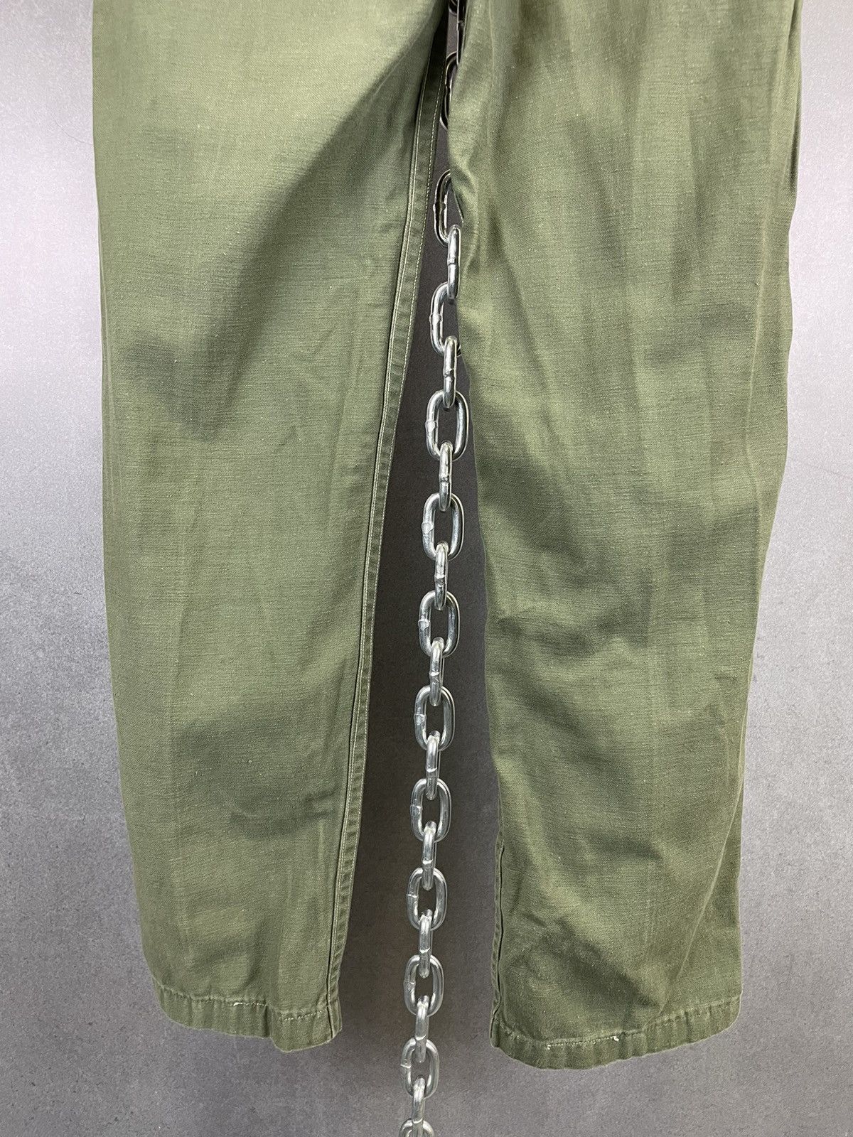 Vintage Military OG-107 Fatigue Pants cotton sateen vietnam