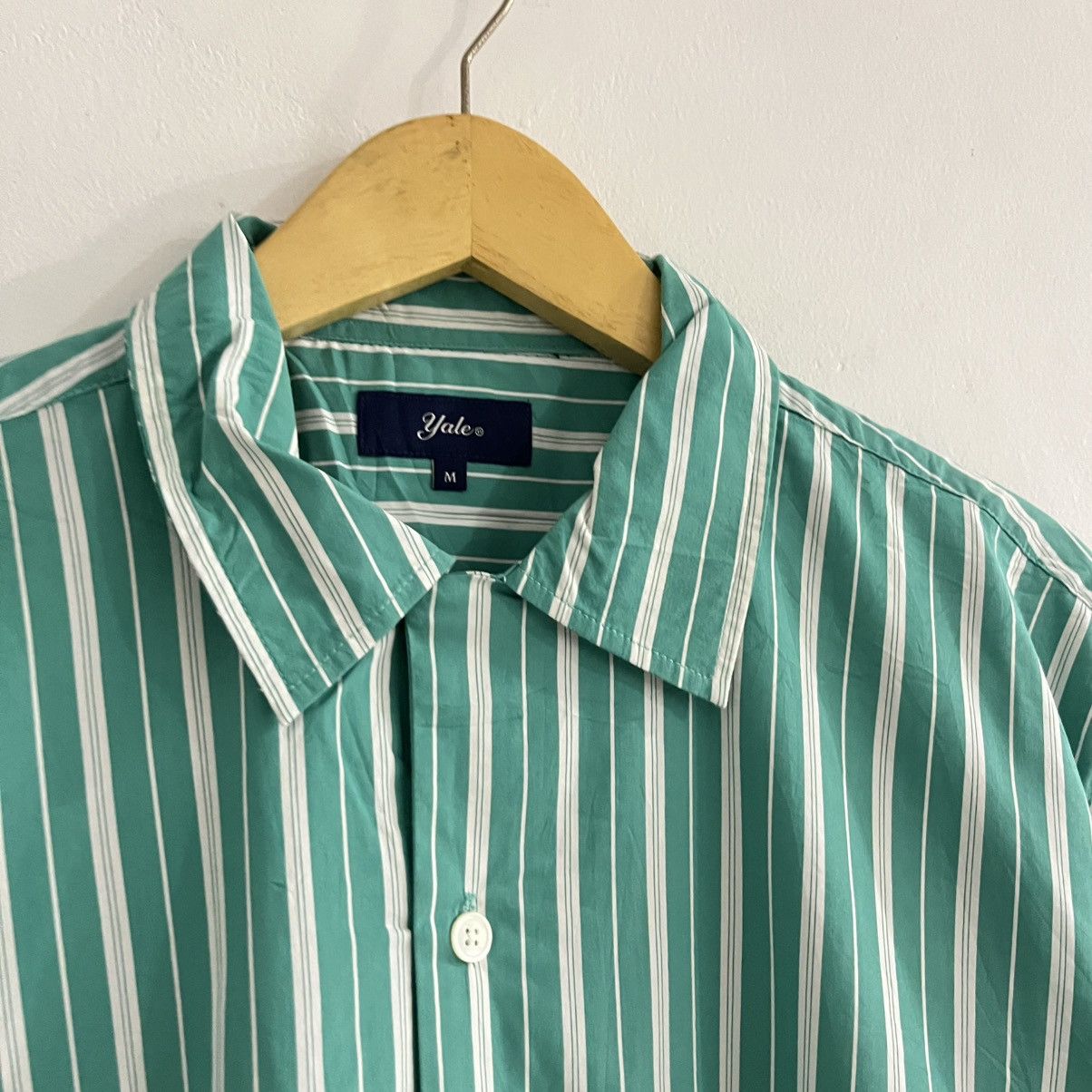 Issey Miyake Yale - Striped Short Sleeve Shirt Size US M / EU 48-50 / 2 - 4 Thumbnail