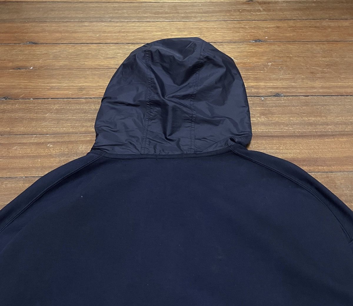 Designer × Jil Sander Rare Jil Sander Uniqlo Half Zipper Sun Faded Hoodie 2000s Size US L / EU 52-54 / 3 - 4 Thumbnail