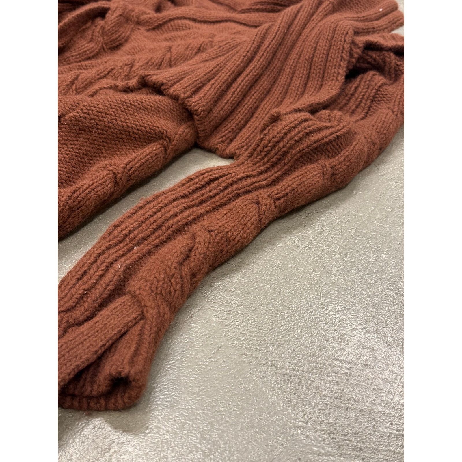 Vivienne Westwood A/W2004 V. Westwood deconstructed cable knit straps sweater Size M / US 6-8 / IT 42-44 - 9 Thumbnail