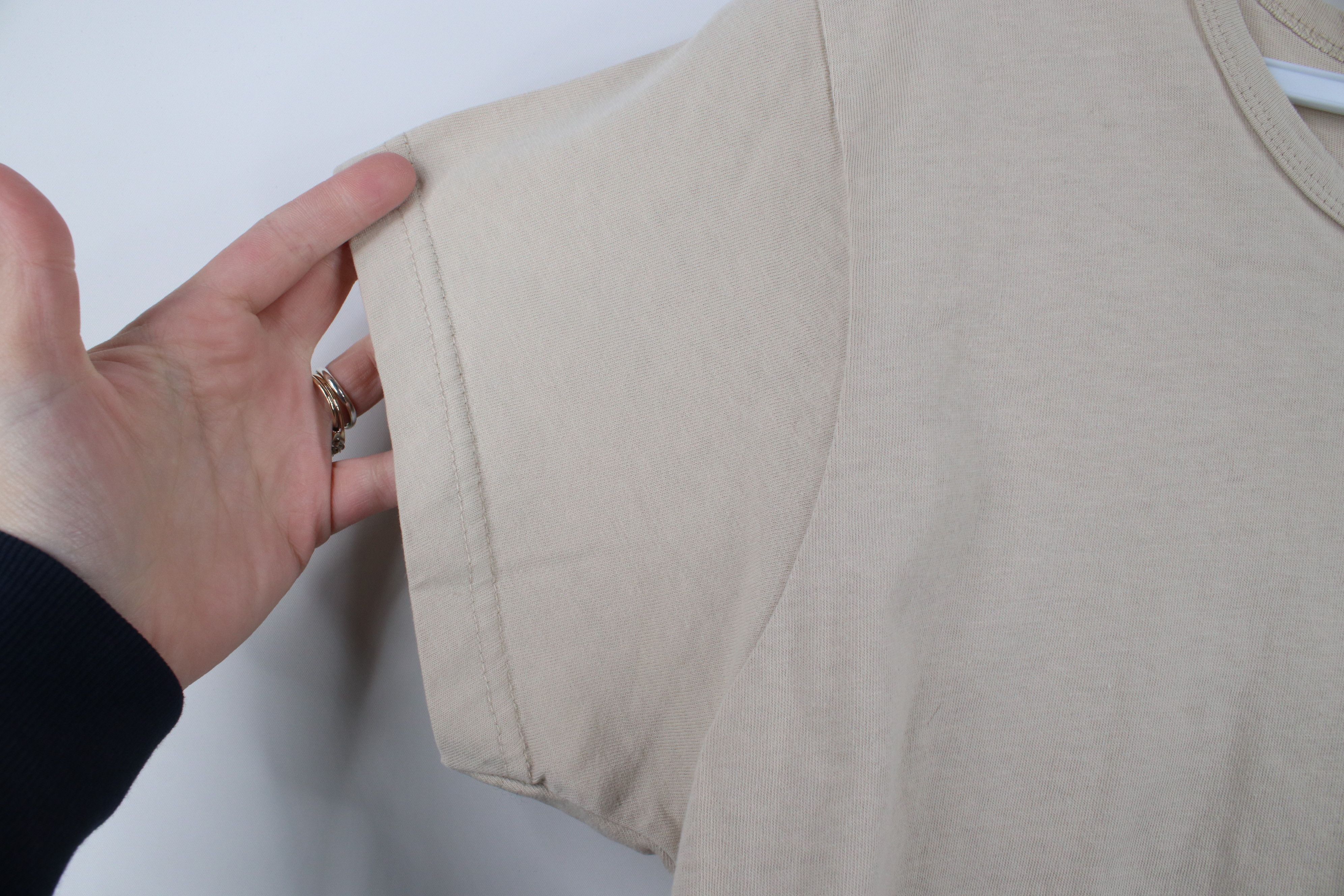 Abercrombie & Fitch × Vintage Vintage 90s Abercrombie & Fitch Blank Short Sleeve T-Shirt Size L / US 10 / IT 46 - 6 Thumbnail