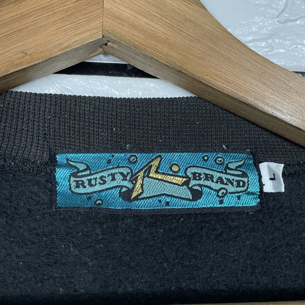 Japanese Brand Rusty Brand Crewneck Sweatshirt Size US L / EU 52-54 / 3 - 11 Thumbnail