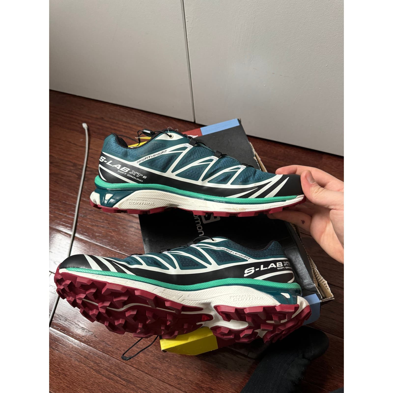 Salomon Deep Teal XT-6 Size US 10 / EU 43 - 5 Thumbnail