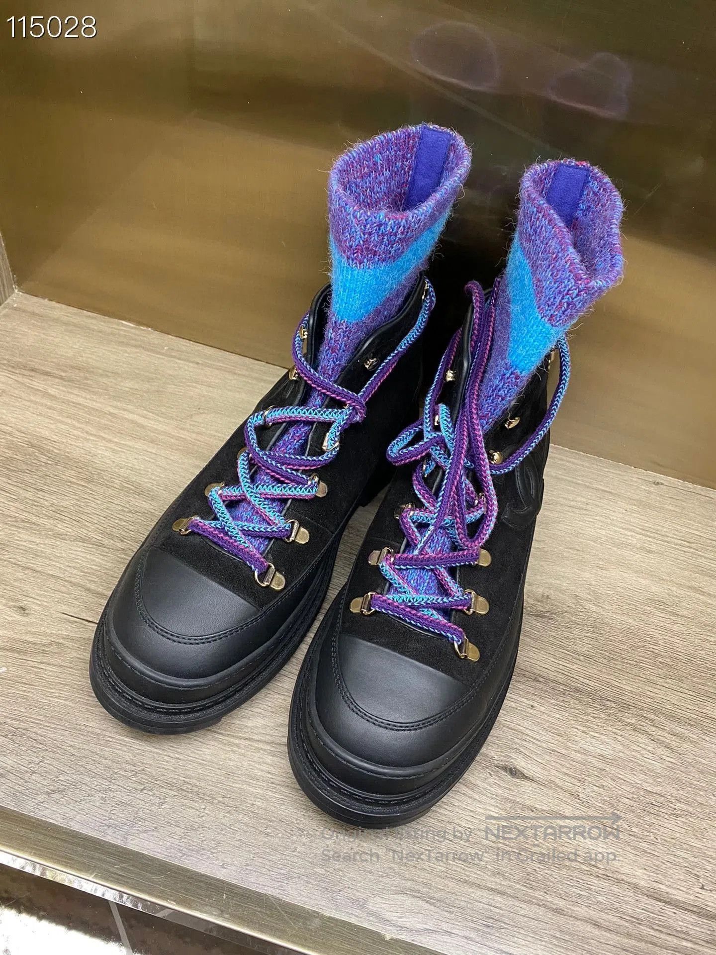 Chanel Chanel Autumn Winter Colorblock Boots. Size US 7 / IT 37 - 1 Thumbnail