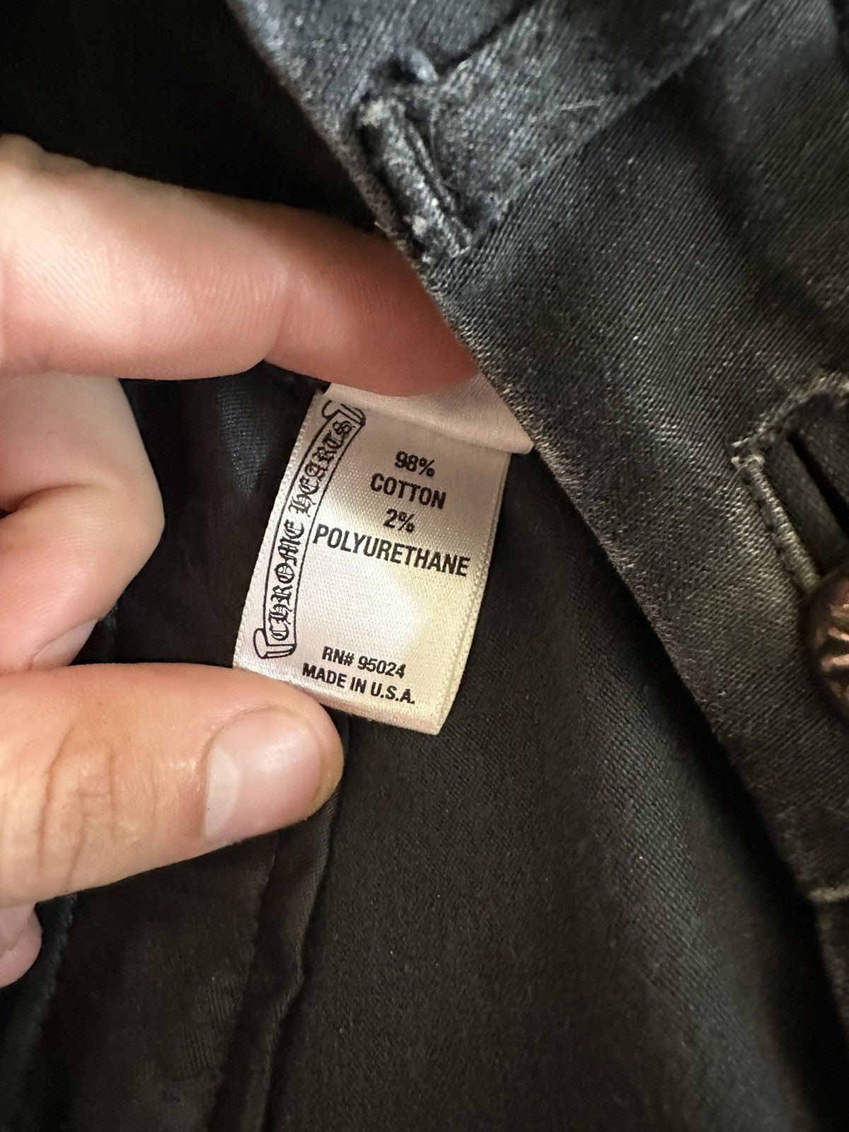 Chrome Hearts Chrome hearts zipper flair denim jeans Size US 28 / EU 44 - 5 Thumbnail