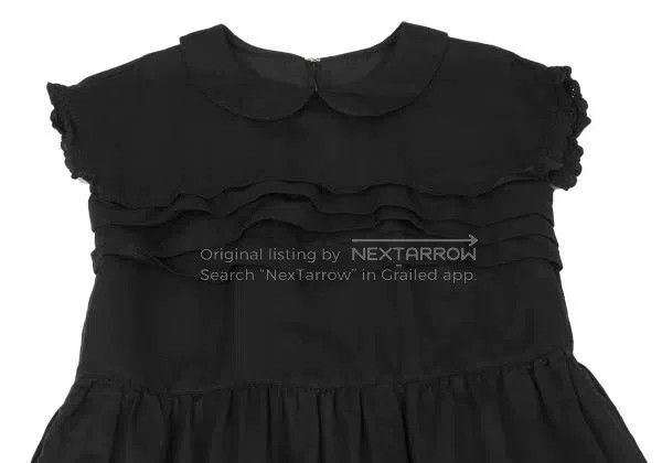 Comme des Garcons Comme des Garcons Black Retro Round Neck Dress Size M / US 6-8 / IT 42-44 - 4 Thumbnail