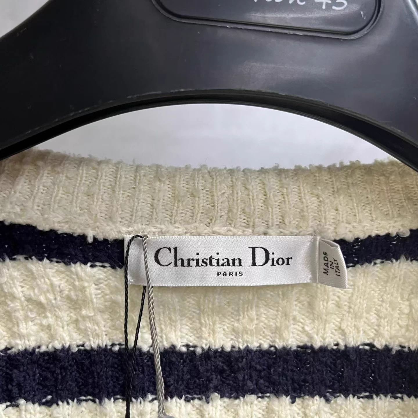 Dior Dior Colorblock Stripe Two-Piece Long-Sleeve Knit Top 36 Size XS / US 0-2 / IT 36-38 - 3 Thumbnail
