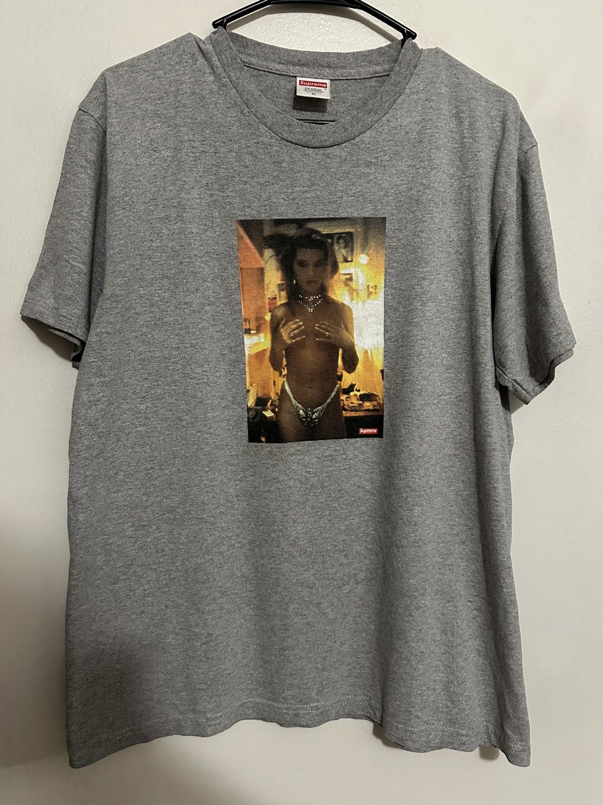 Supreme Nan Goldin Kim In Rhinestone Tee