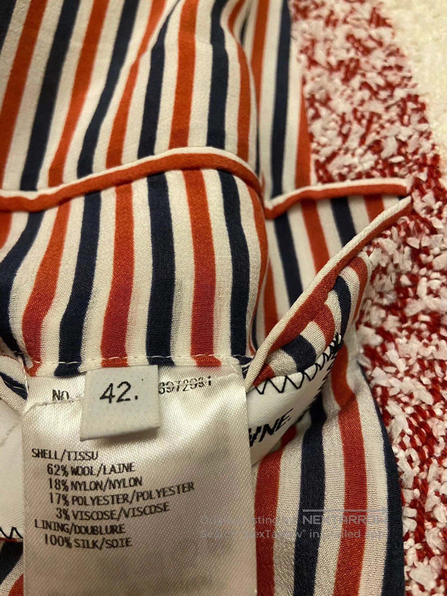 Thom Browne thom browne striped woven coat size 42. Size L / US 10 / IT 46 - 7 Thumbnail