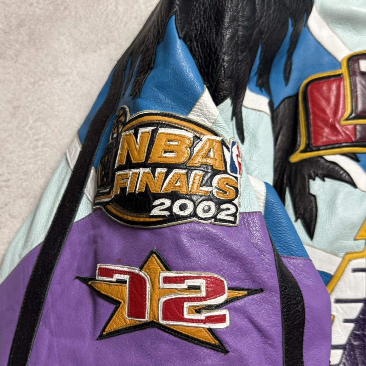 Jeff Hamilton Jeff Hamilton NBA Lakers 2002 3 Peat Champions Jacket Size US XXL / EU 58 / 5 - 7 Thumbnail