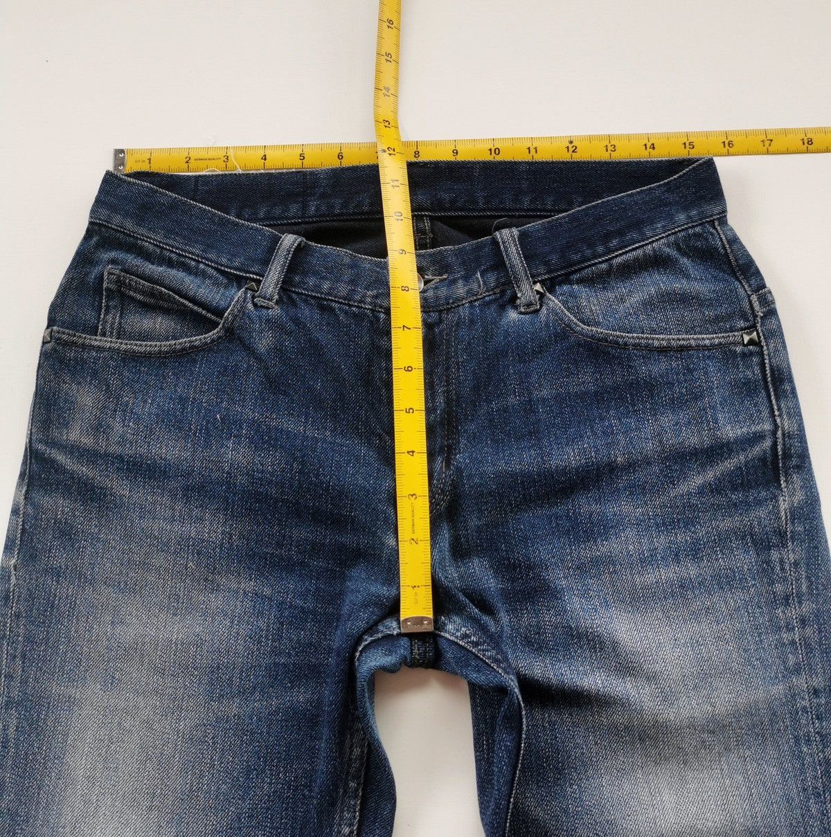 Japanese Brand Collective Union Station Japan IndigoXIndigo Denim Jeans Size US 31 - 13 Thumbnail