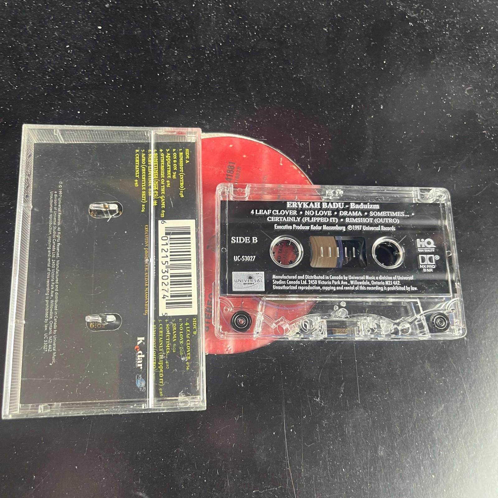 Other Erykah Badu Baduizm Cassette 1997 Kedar Universal Size ONE SIZE - 2 Thumbnail