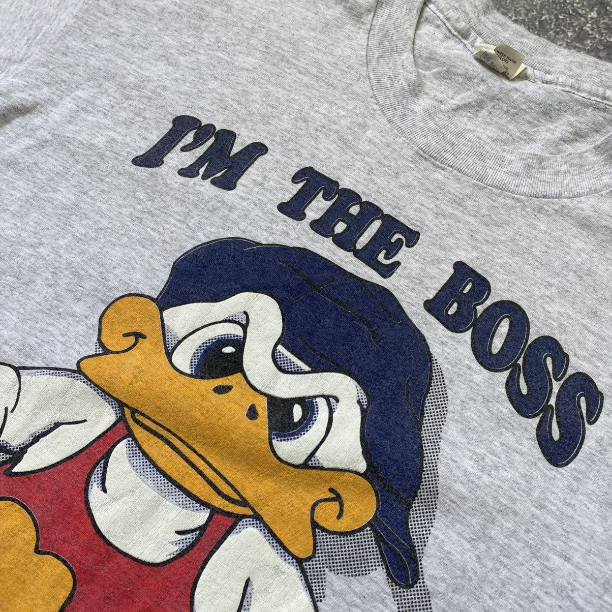 Cartoon Network Vintage Duck I’m The Boss 90’s made in USA cartoon tee Size US XL / EU 56 / 4 - 3 Thumbnail