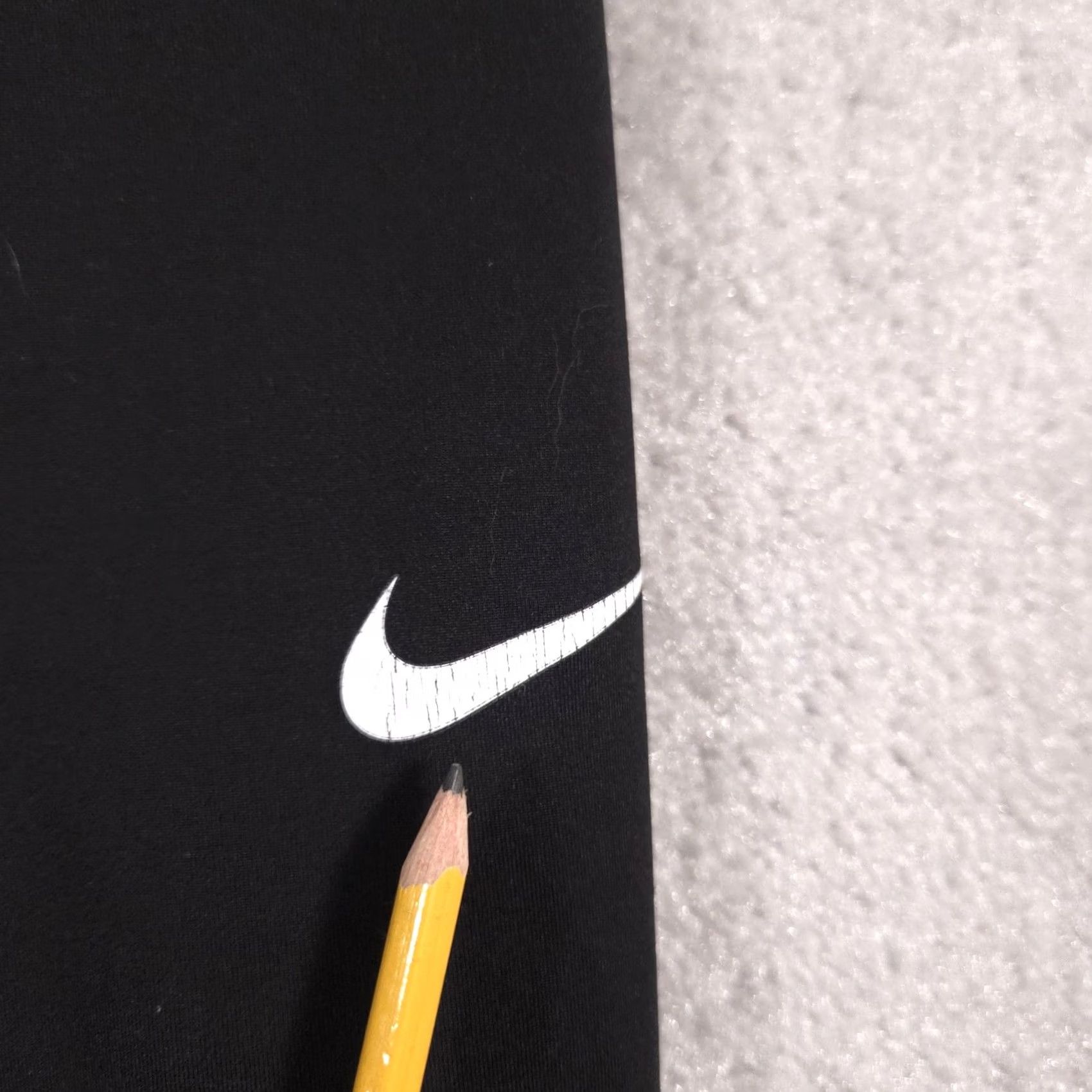 Nike VINTAGE Nike Pro Compression Pants Womens Medium Black 3/4 Leggings Dri-FIT Athletic Gym Size 32" / US 10 / IT 46 - 5 Thumbnail