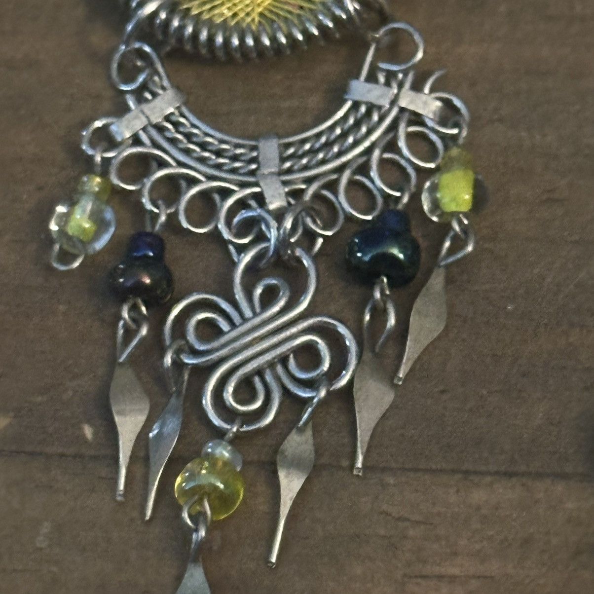 Other Silver tone dreamcatcher dangle earrings Size ONE SIZE - 5 Thumbnail