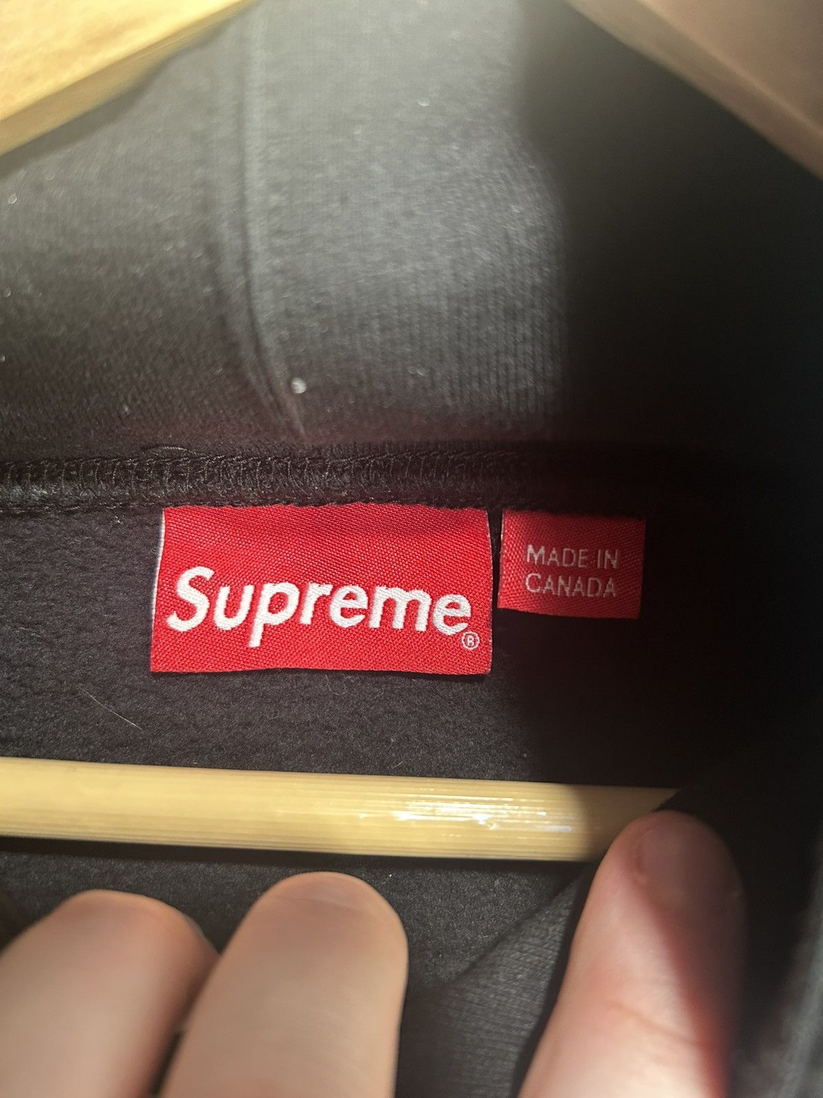 Supreme Supreme Hoodie I Don’t Care If You Care Size US XL / EU 56 / 4 - 3 Thumbnail