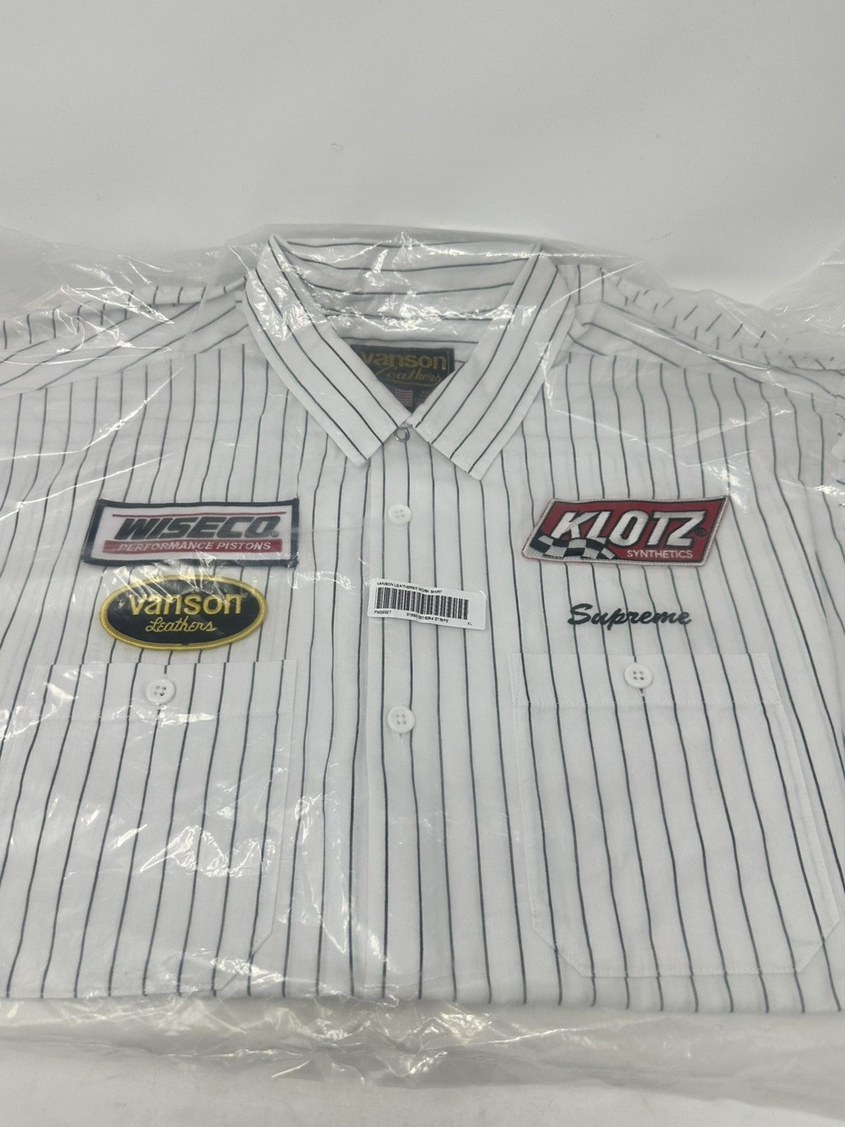 Dickies × Supreme Supreme Dickies Stripe S/S Work Shirt | Grailed