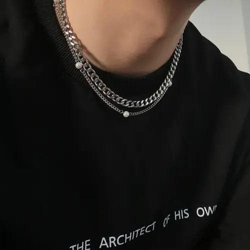 Other New Trend STEAL! Y2K Chains Necklace Chain Size ONE SIZE - 3 Thumbnail