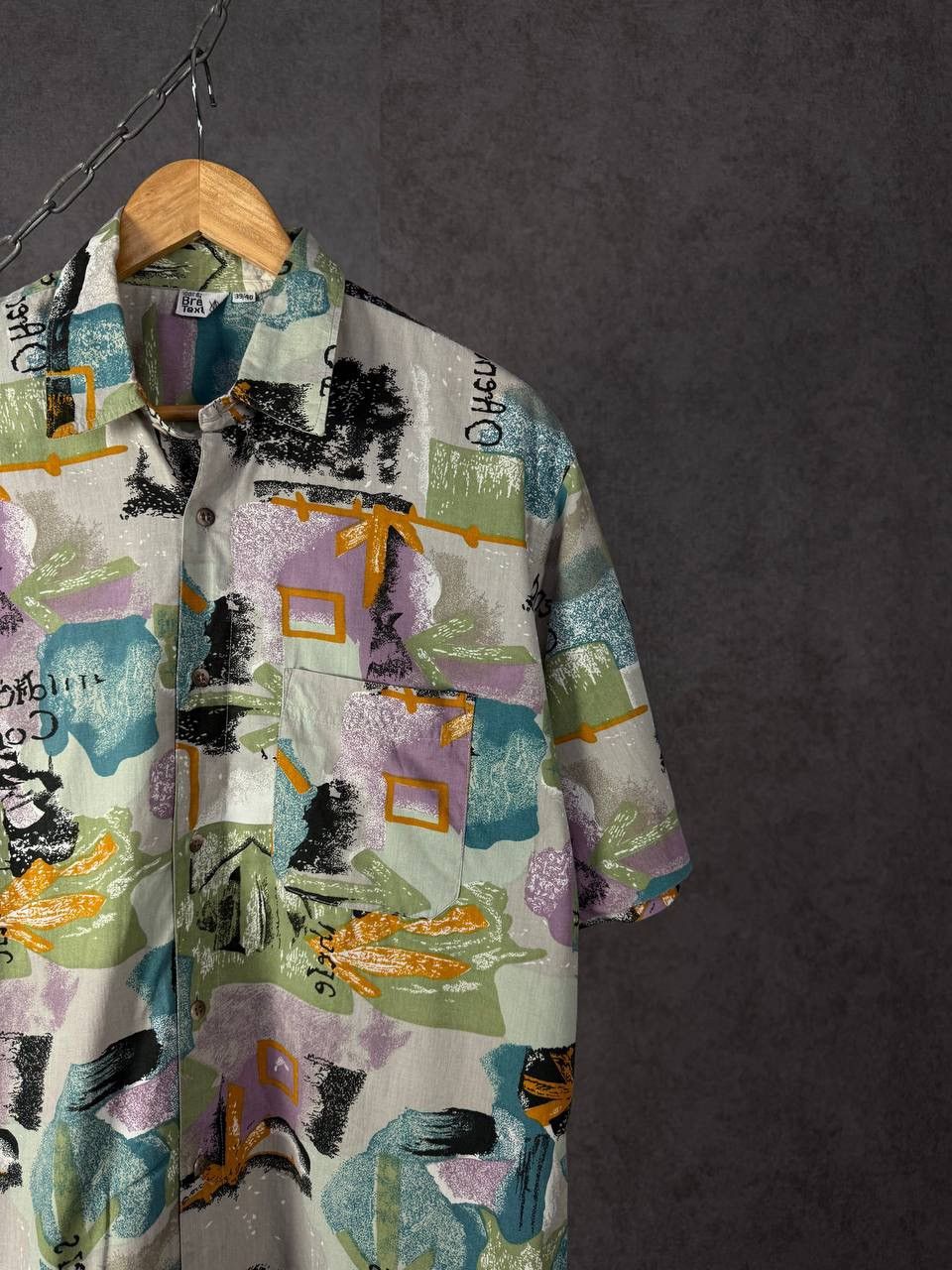 Vintage Art crazy Hawaiian shirt Size US L / EU 52-54 / 3 - 2 Thumbnail