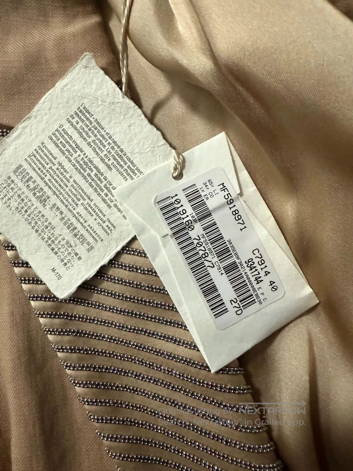 Brunello Cucinelli Brunello Cucinelli Women's Blazer. Size S / US 4 / IT 40 - 8 Thumbnail