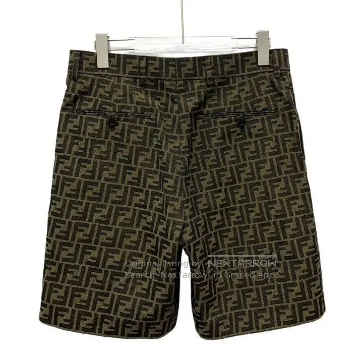 Fendi Fendi Logo Print Casual Shorts. Size US 30 / EU 46 - 1 Thumbnail